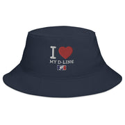 I Love My D-Line Bucket Hat