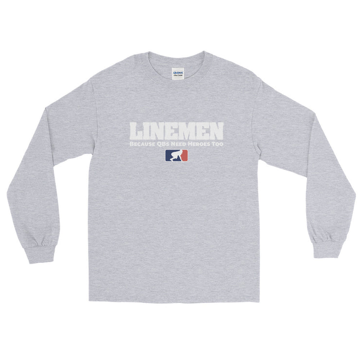 Linemen - Because QBs Need Heroes Too.