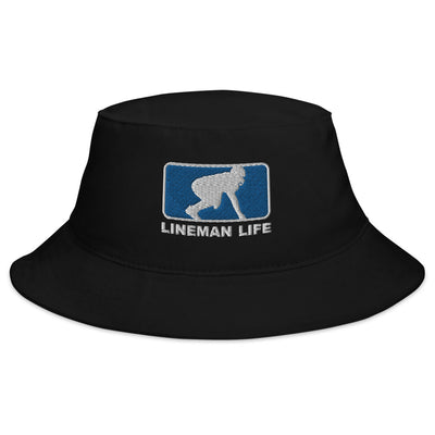 Lineman Life Bucket Hat - Blue