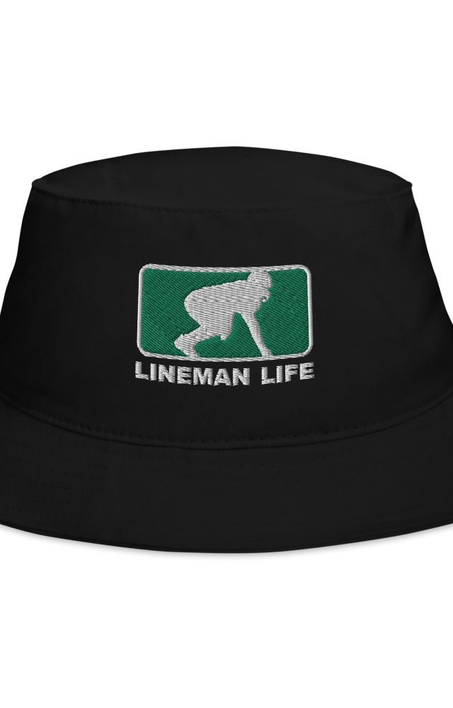 Lineman Life Bucket Hat - Green