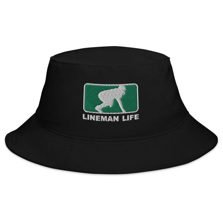 Lineman Life Bucket Hat - Green